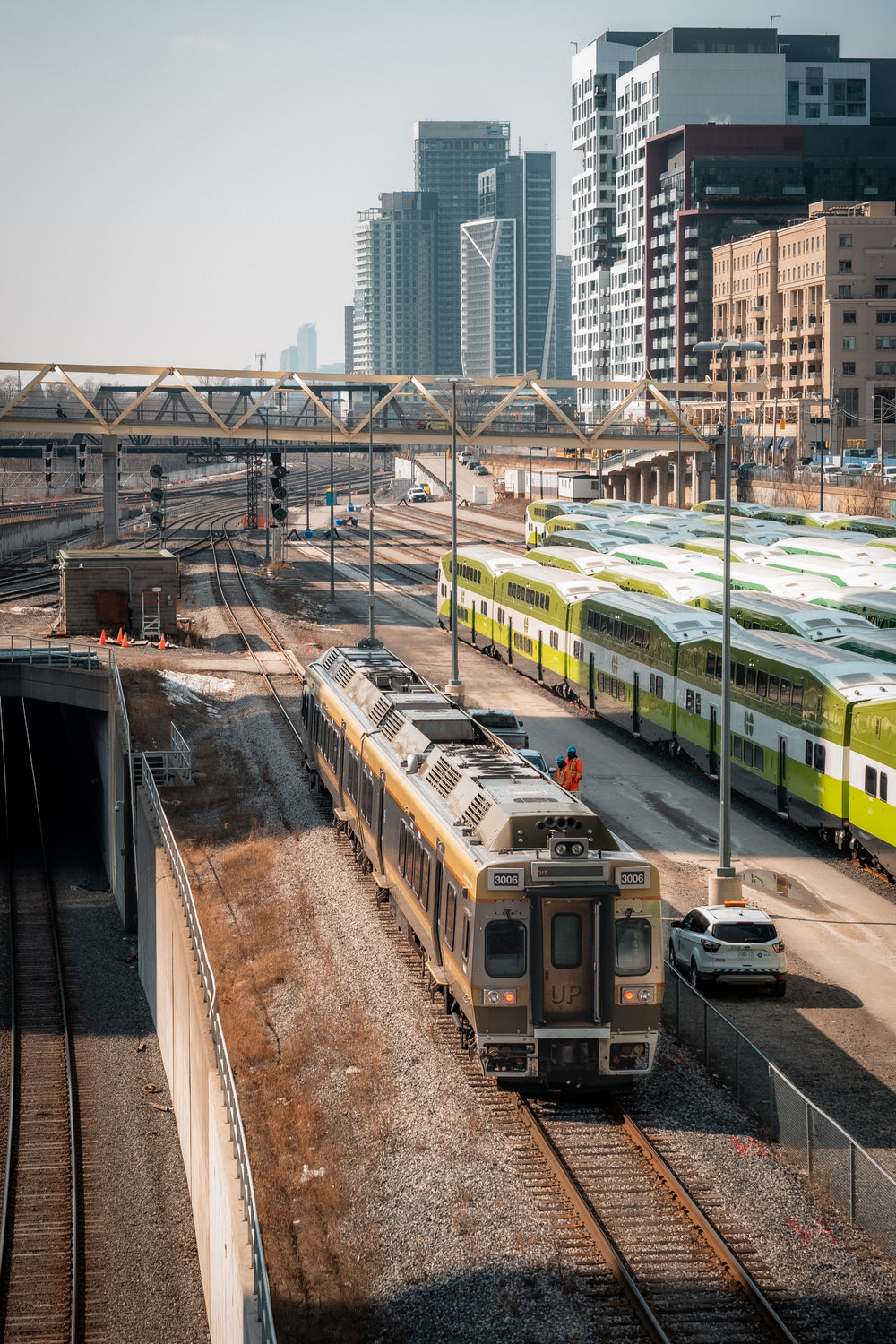 looking-over-at-a-train-station-and-bridge